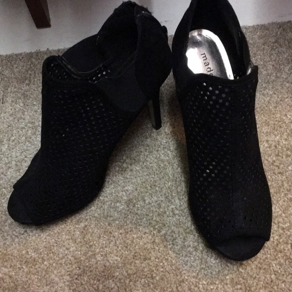 Madden girl black heels